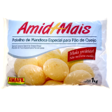 POLVILHO ESPECIAL MIX P/PAO DE QUEIJO AMIDMAIS 1kg, Amafil  MHD 04.05.2023
